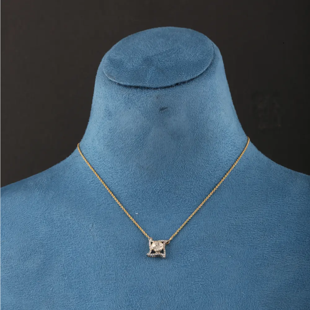 Polki Chain Pendants